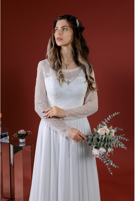 Hochzeitskleid für braut von Schantal, Kollektion Kiara, Modell 14216. Foto 2